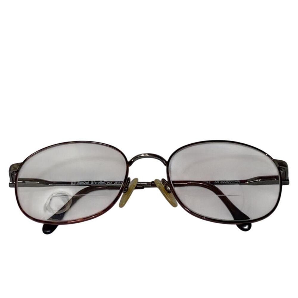 BerDel Sferoflex Jessie Antiquecedar Made in Italy 135 55-19 Eyeglasses Frames